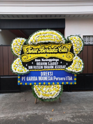 Papan Bunga Duka di Simirik