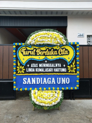 Papan Bunga Duka di Simirik